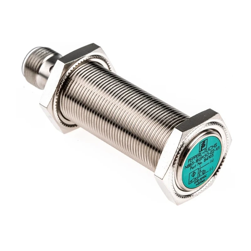 RS PRO Threaded Barrel Inductive Proximity Sensor M18 PNP 36V dc 200mA 5 mm Detection NBB5-18GM50-E2-V1