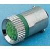 RS PRO Green Indicator Lamp Multichip, BA9 Base, 10 mm Diameter 209-658