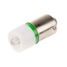 RS PRO Green Indicator Lamp Single Chip BA9 Base, 60 V AC/DC, 10 mm Diameter 210-197