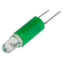 RS PRO Green Indicator Lamp Single Chip LED Bi-Pin 24 V AC/DC 4.25 mm Diameter 210-822