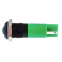 RS PRO Green Panel Mount Indicator 24V DC 20mA Solder Tab Termination Prominent Bezel 210-872