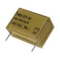 KEMET Paper Capacitor, Metallised Paper, X2 Suppression Class, 47nF Capacitance, 275V AC / 275V DC, Through Hole PME271