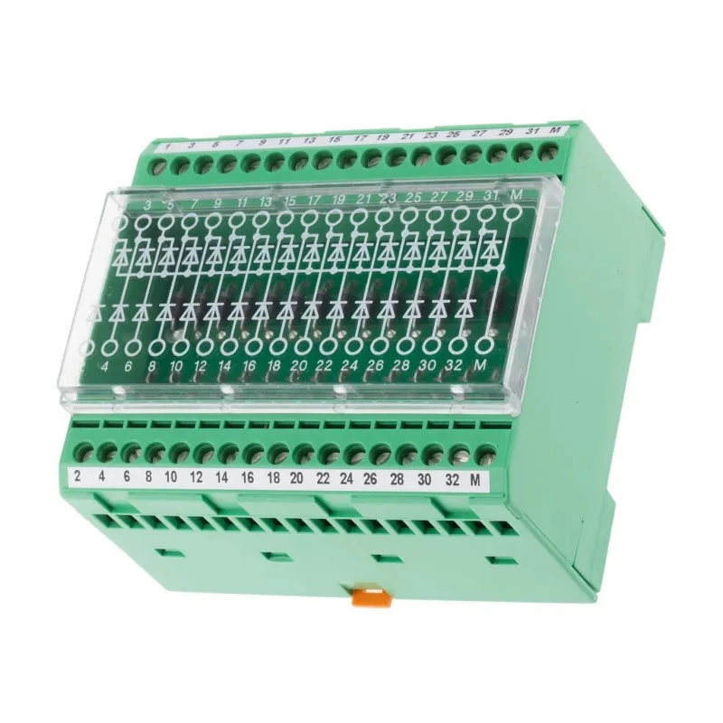 Phoenix Contact EMG 90-DIO 32M/LP Series Component Terminal Block Green Screw Termination 250V AC 0.2mm² to 4mm² 2954785