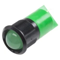 RS PRO Green Panel Mount Indicator, 24 V AC/DC, 20mA, Solder Tab Termination, 61mm Length, 22mm Mount Hole Size 211-437