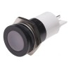 RS PRO White Panel Mount Indicator 24 V AC/DC 20mA Solder Tab Termination Flush Bezel 211-651