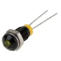 RS PRO Yellow Panel Mount Indicator 2V DC 20mA Lead Termination Prominent Bezel 211-796