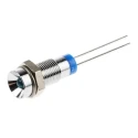 RS PRO Blue Panel Mount Indicator 2V dc 20mA Lead Termination Recessed Bezel 211-803