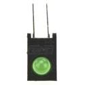 Marl Green Right Angle PCB LED Indicator 3 mm (T-1) 1 LED 2.2 V 113-314-04