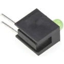 Marl Green Right Angle PCB LED Indicator 3 mm (T-1) 1 LED 2.2 V 113-314-04