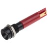 RS PRO Red Panel Mount Indicator 12V 20mA Solder Tab Termination IP67 Recessed Bezel England 212-351