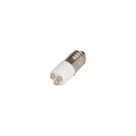 RS PRO White Indicator Lamp Multichip, 24 V AC/DC, E10 Base, 10 mm Diameter 211-594