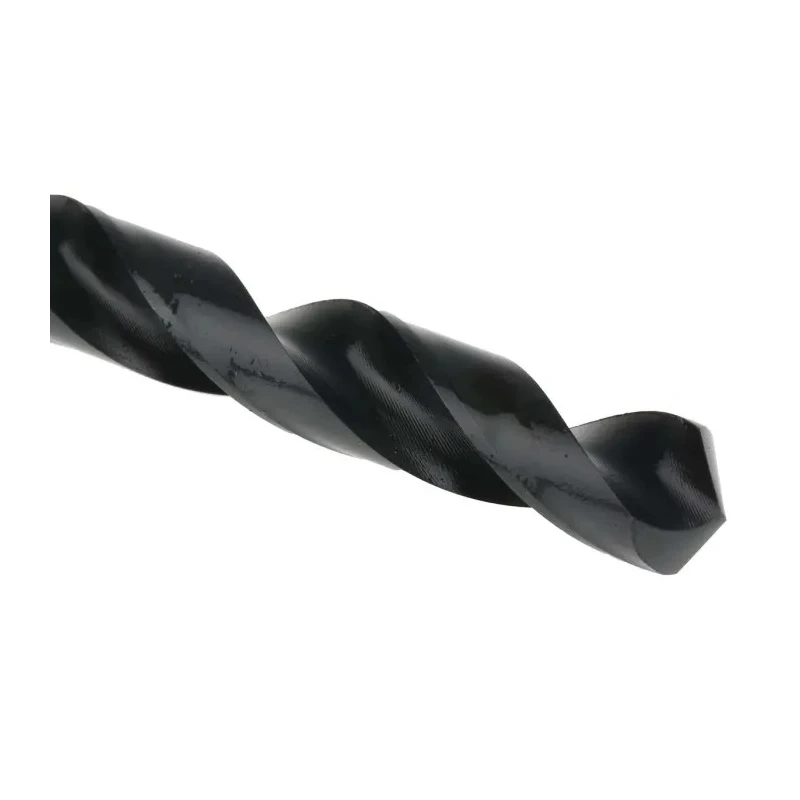RS PRO HSS Black Finish Spiral Twist Drill Bit 13mm Diameter x 134mm Overall, Cylindrical Shank, 5 Pieces 212-907