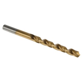 RS PRO High Speed Steel (HSS) Spiral Jobber Drill Bit Tin Coated 5.3 mm Shank 86 mm Overall Length 118° Point Angle 213-174