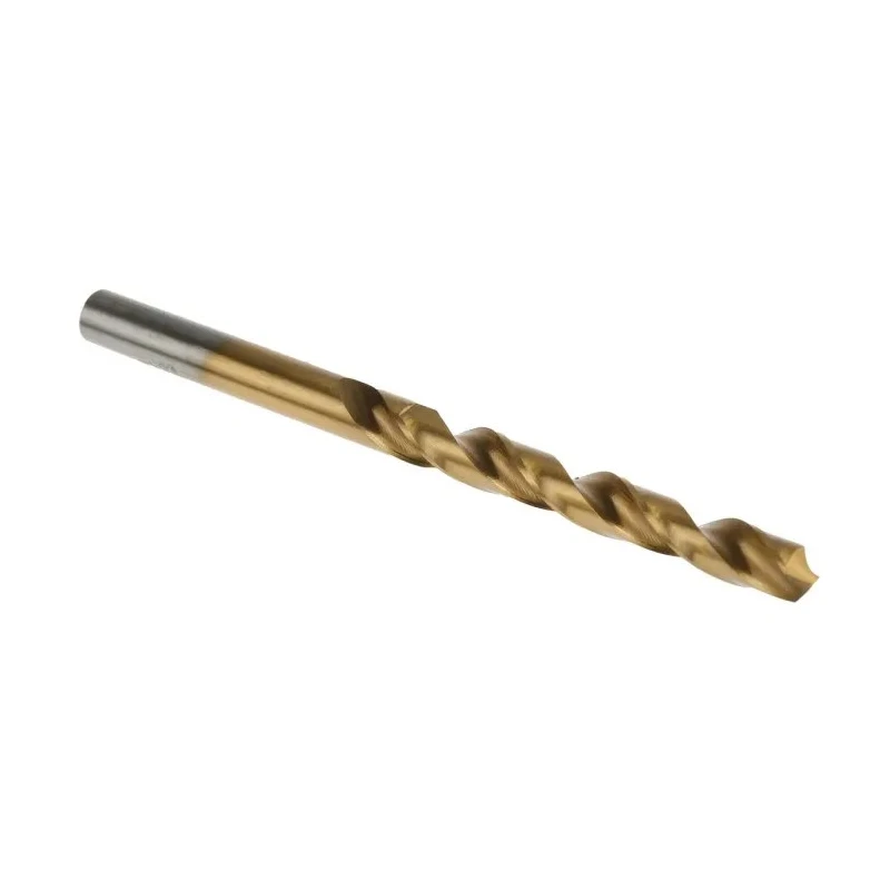 RS PRO High Speed Steel (HSS) Spiral Jobber Drill Bit Tin Coated 5.3 mm Shank 86 mm Overall Length 118° Point Angle 213-174