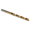 RS PRO High Speed Steel (HSS) Spiral Jobber Drill Bit Tin Coated 5.3 mm Shank 86 mm Overall Length 118° Point Angle 213-174