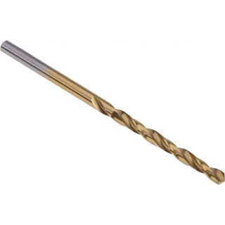 RS PRO High-Speed Steel Titanium Nitride Coated Jobber Drill Bit 3.2mm Shank Size, 65mm Overall Length, 118° Point 213-405