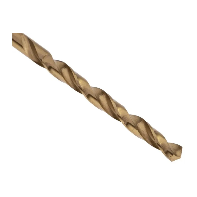 RS PRO High-Speed Steel Titanium Nitride Coated Jobber Drill Bit 3.2mm Shank Size, 65mm Overall Length, 118° Point 213-405