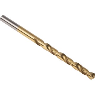 RS PRO High-Speed Steel Jobber Drill Bit Titanium Nitride Coated 93mm Overall Length 5.5mm Shank Size 10 Pieces 213-281