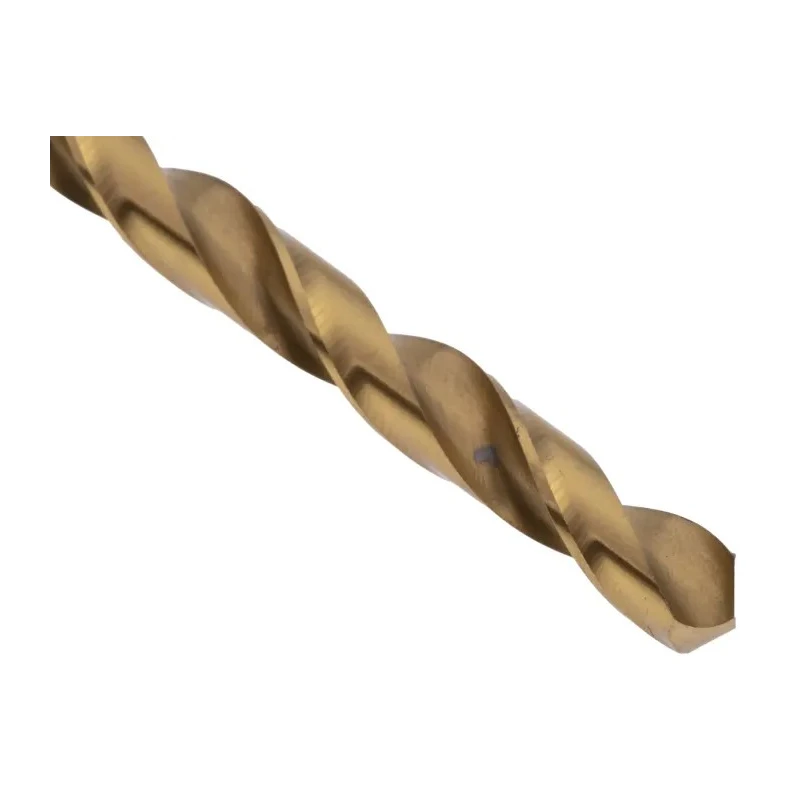 RS PRO High-Speed Steel Jobber Drill Bit Titanium Nitride Coated 93mm Overall Length 5.5mm Shank Size 10 Pieces 213-281