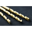 RS PRO High-Speed Steel Jobber Drill Bit Titanium Nitride Coated 93mm Overall Length 5.5mm Shank Size 10 Pieces 213-281