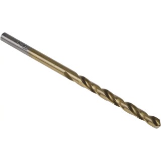 RS PRO High Speed Steel (HSS) Titanium Nitride Coated Jobber Drill Bit, 70mm Overall Length, 3.5mm Shank Size 213-304