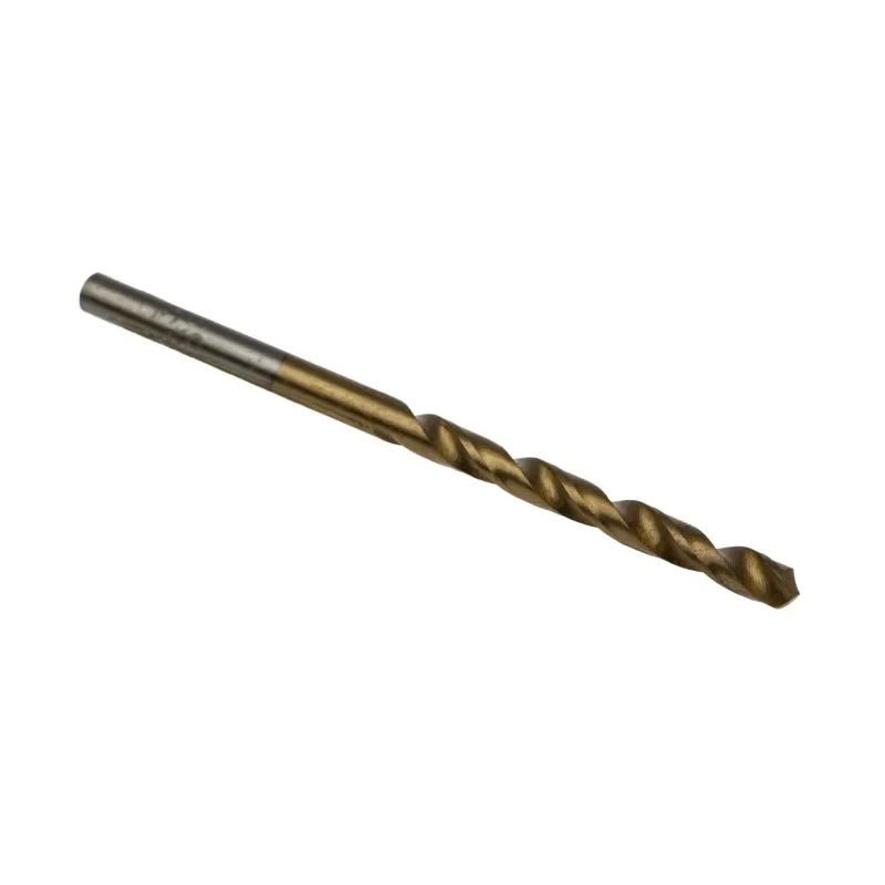RS PRO Titanium Nitride Coated HSS Jobber Drill Bit Set 3.3mm Shank Size 65mm Overall Length, 10 Pieces 213-398