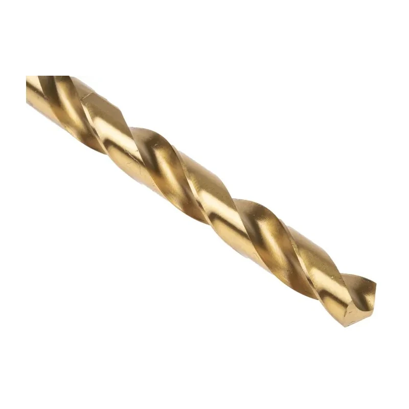 RS PRO High-Speed Steel Titanium Nitride Coated Jobber Drill Bit, 151mm Length, 12mm Shank Size, 5 Pieces 213-534