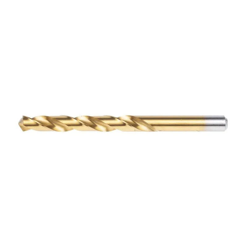 RS PRO High-Speed Steel Titanium Nitride Coated Jobber Drill Bit, 151mm Length, 12mm Shank Size, 5 Pieces 213-534