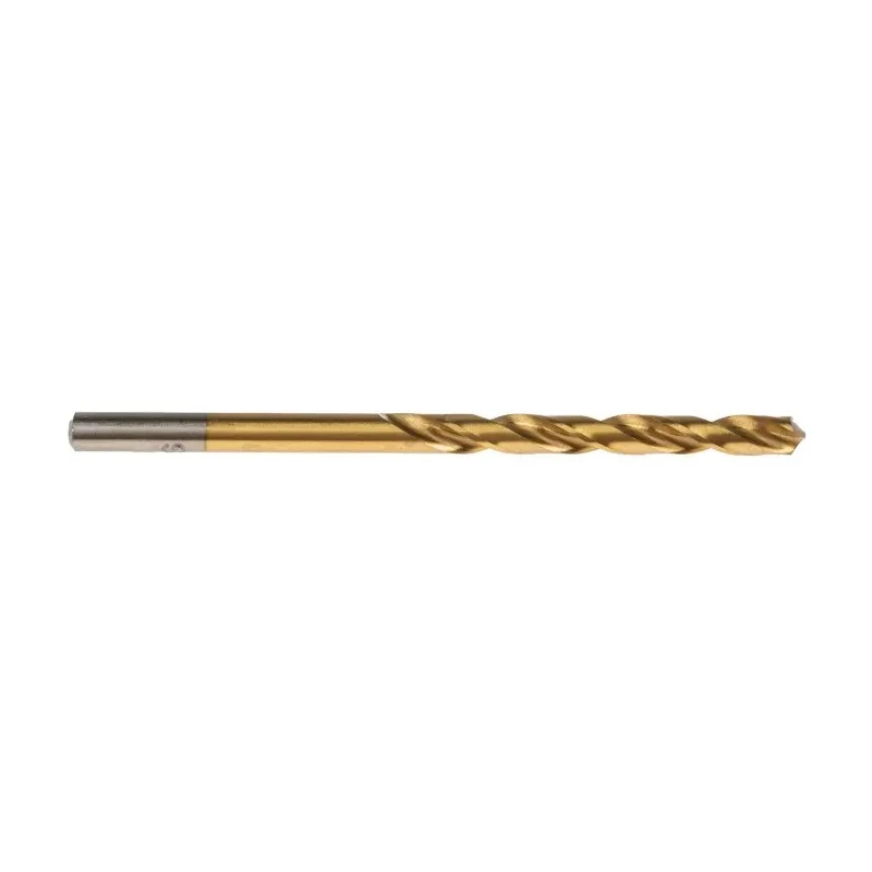 RS PRO HSS Titanium Nitride Coated Jobber Drill Bit 4.1mm Shank, 75mm Overall Length, 10 Pieces 213-770