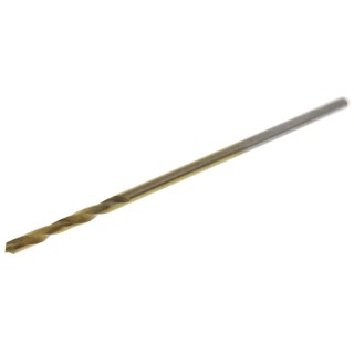 RS PRO HSS Jobber Drill Bit Tin Coated 1mm Shank Size 34mm Overall Length 118° Point Angle 10 Pcs 213-887