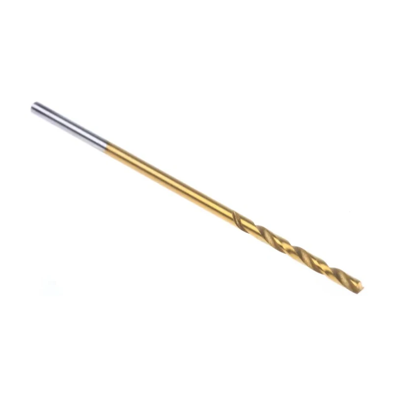 RS PRO High Speed Steel (HSS) Jobber Drill Bit Tin Coated 36mm Overall Length 1.1mm Shank Size 10 Pieces 213-900