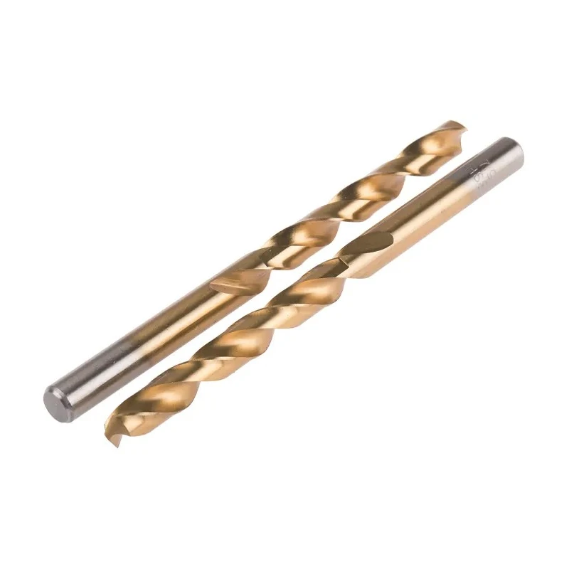 RS PRO High-Speed Steel Jobber Drill Bit, HSS, 7.9 mm Diameter, 117 mm Overall Length, Tin Coated, Spiral Flute, 10 214-010