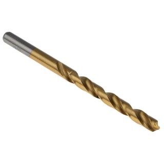 RS PRO HSS Spiral Flute Tin Coated Jobber Drill Bit 6.6mm Shank Size 101mm Overall Length 214-133