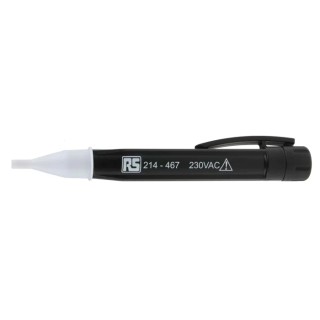 RS PRO Non-Contact Voltage Indicator 400 V AC Pen Style Voltage Tester 214-467