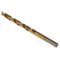 RS PRO High-Speed Steel HSS Jobber Drill Bit, 6.2mm Diameter, 101mm Length, 10 Pieces, Tin Coated, Model 214-155