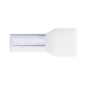RS PRO Insulated Crimp Bootlace Ferrule 12 mm Pin Length 6.2 mm Pin Diameter Ivory 16.0mm² Wire Size 250-3488