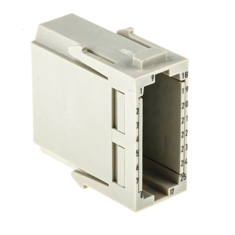 HARTING Heavy Duty Power Connector Module 5A HAN Modular Series Male 25 Contacts 09140253001