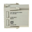 HARTING Heavy Duty Power Connector Module 5A HAN Modular Series Male 25 Contacts 09140253001