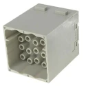 HARTING Heavy Duty Power Connector Module 16A, HAN Modular Series Male, 20 Contacts 09140203001