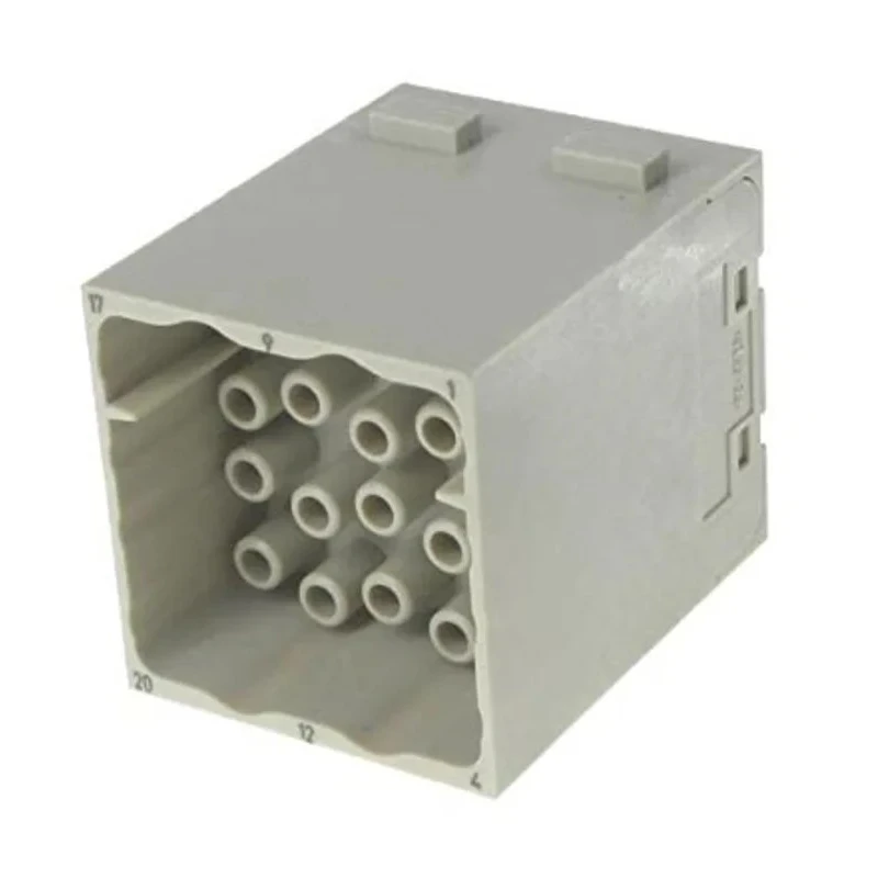 HARTING Heavy Duty Power Connector Module 16A, HAN Modular Series Male, 20 Contacts 09140203001