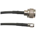 Radiall Coaxial Cable Assembly Male Type N to Male SMA 500 mm 50 Ω R284C0351047
