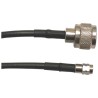 Radiall Coaxial Cable Assembly Male Type N to Male SMA 1 m Length 50 Ω Impedance R284C0351050