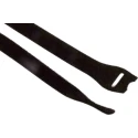 HellermannTyton Cable Tie Hook & Loop 330 mm x 12.5 mm Black Polyamide Polypropylene 130-00019 TEXTIE L-PA66/PP-BK