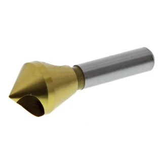RS PRO High Speed Steel Drill Bit with 15mm Head Diameter, 90° Countersink Angle, 65mm Overall Length, 10mm Shank 215-445
