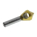 RS PRO High Speed Steel Drill Bit with 15mm Head Diameter, 90° Countersink Angle, 65mm Overall Length, 10mm Shank 215-445