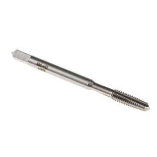 RS PRO Metric Standard M4 Thread Hand Tap Set, Straight Flute, HSS, Right Hand, 3 Pieces, 53mm Length 215-580