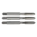 RS PRO Tap Set, M6 Thread, Metric Standard, Straight Flute Hand Tap, HSS Material, 3 Pieces, 66mm Length 215-530