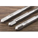 RS PRO Tap Set, M6 Thread, Metric Standard, Straight Flute Hand Tap, HSS Material, 3 Pieces, 66mm Length 215-530