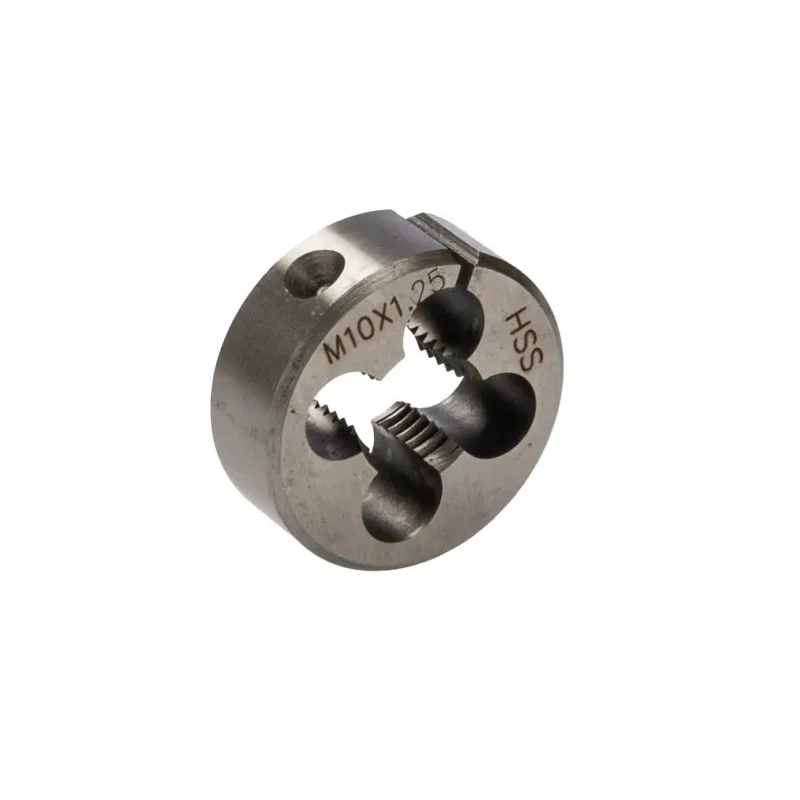 RS PRO Threading Die M10 x 1.25 mm, 1 in Outside Diameter, HSS Material 215-726
