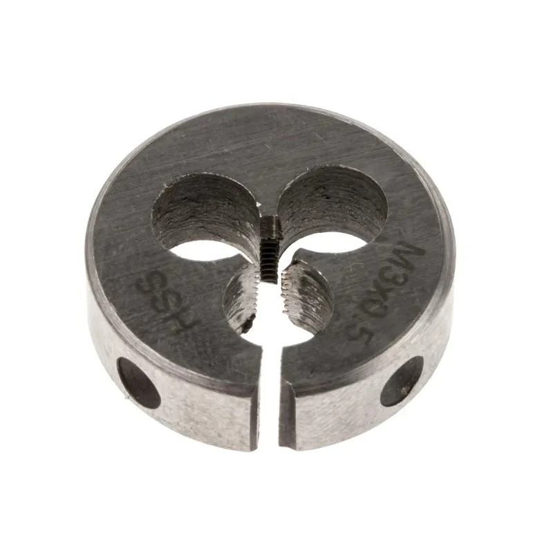 RS PRO Threading Die M3 x 0.5 mm High Speed Steel 0.8125 in Outside Diameter 215-681